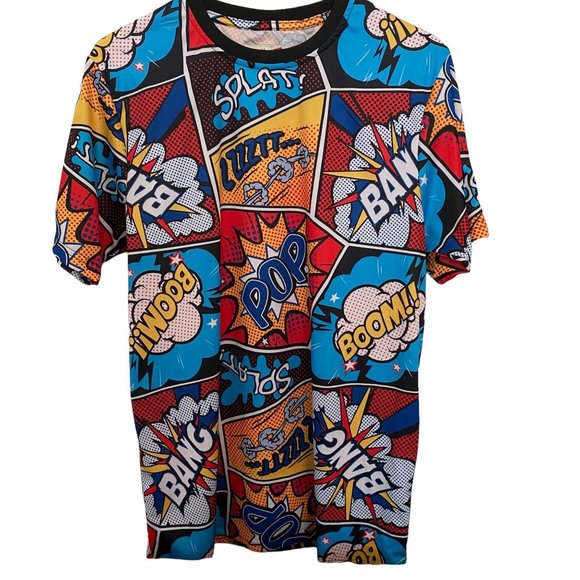 Drill Clothing Oh Snap Comic Pop Art T Shirt Size M - Picture 1 of 4